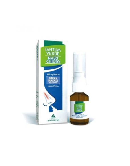 TANTUM VERDE NASO CHIUSO*spray nasale 15 ml 100 mg/100 ml