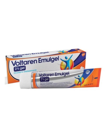 VOLTAREN EMULGEL*gel derm 60 g 2% additivo antibloccaggio masterbatch