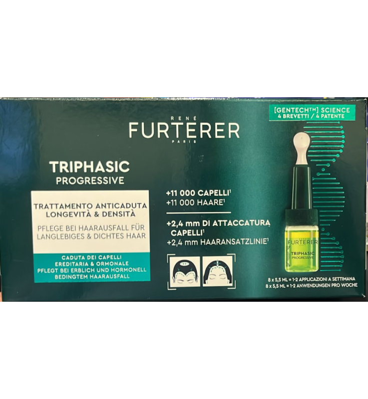 Ren&eacute; Furterer Triphasic Progressive 8 Fiale | Anticaduta