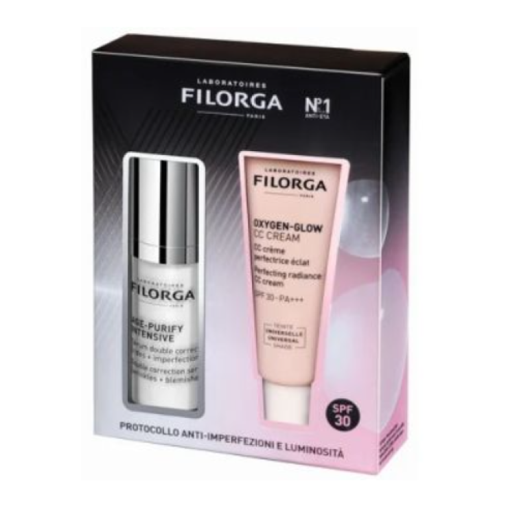 Filorga Cofanetto Time-Filler Intensive + Oxygen-Glow CC Cream 30 + 40ML Filorga Cofanetto Time-Filler Intensive + Oxygen-Glow CC Cream 30 + 40ML