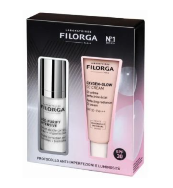 Filorga Cofanetto Time-Filler Intensive + Oxygen-Glow CC Cream 30 + 40ML