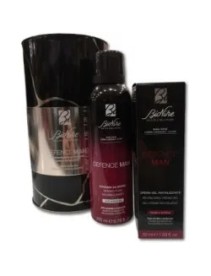 Bionike Defence Man Kit Natale Uomo Idratante con Schiuma Barba e Cremagel