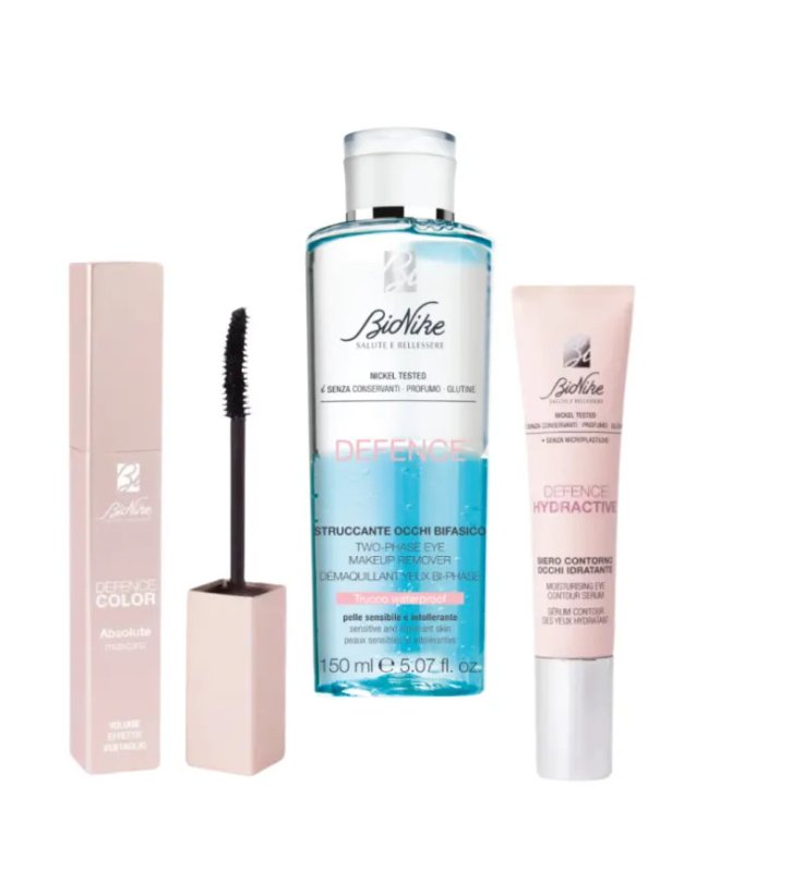 Bionike Eye Essentials Cofanetto Mascara, Struccante e Contorno Occhi Hydractive
