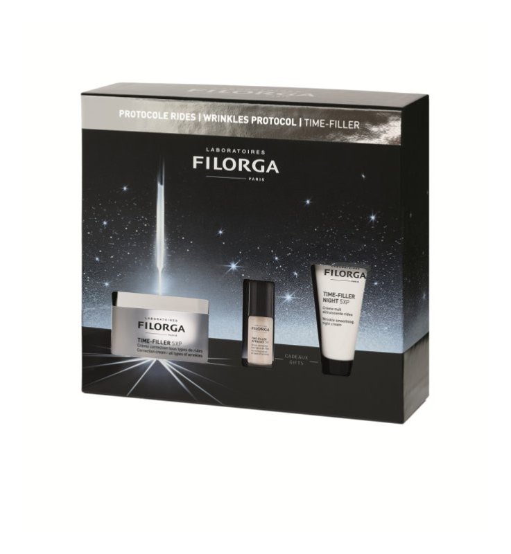 Filorga Lift-Xmas 2025 Cofanetto Fluido Ristrutturante 50ml, Siero 5ml e Crema 15ml