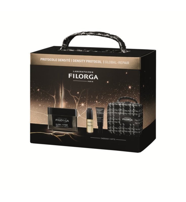Filorga Cofanetto Antiet&agrave; Global Repair con Crema Elisir e Contorno Occhi