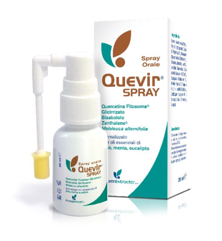 Quevir Spray Orale Sollievo Gola Irritata 20 ml