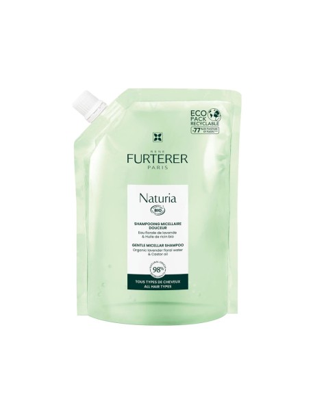 Renè Furterer Naturia Duo: Shampoo Micellare Delicato 400 ml + Ecoricarica 400 ml