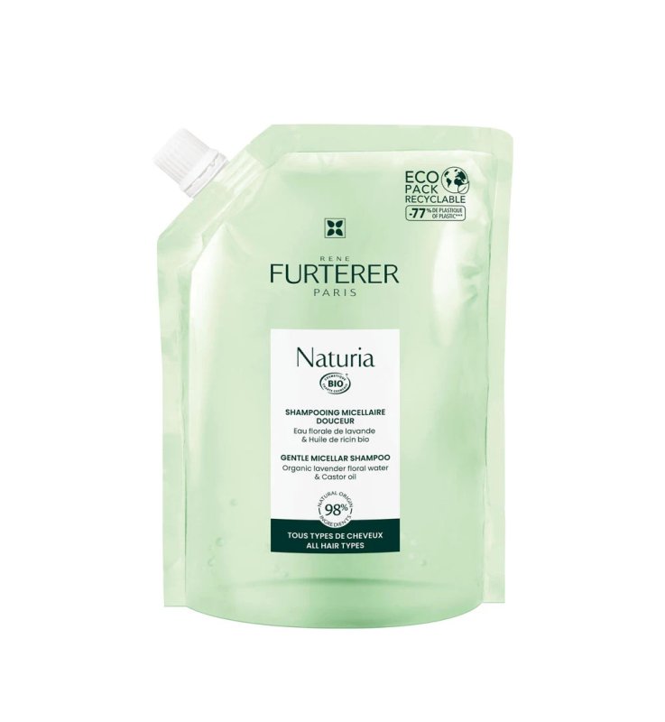 Ren&egrave; Furterer Naturia Duo: Shampoo Micellare Delicato 400 ml + Ecoricarica 400 ml