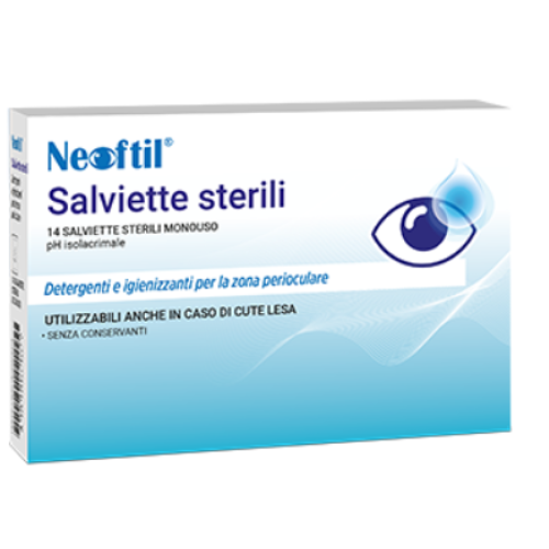 LDF NEOFTIL SALVIETTINE OCULARI 14 PEZZI