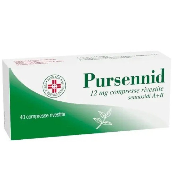 PURSENNID*40 cpr riv 12 mg