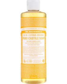 DR BRONNER'S 18-IN-1 LIQUID SOAP CITRUS-ORANGE 475 ML DR BRONNER'S 18-IN-1 LIQUID SOAP CITRUS-ORANGE 475 ML