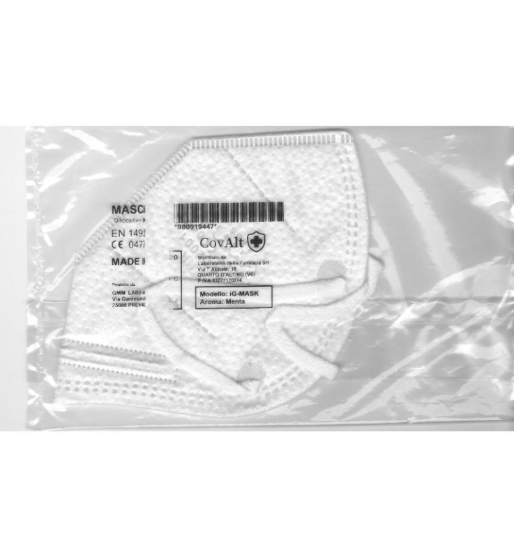 LDF COVERACT MASCHERA FFP2 LARGE 1 PEZZO