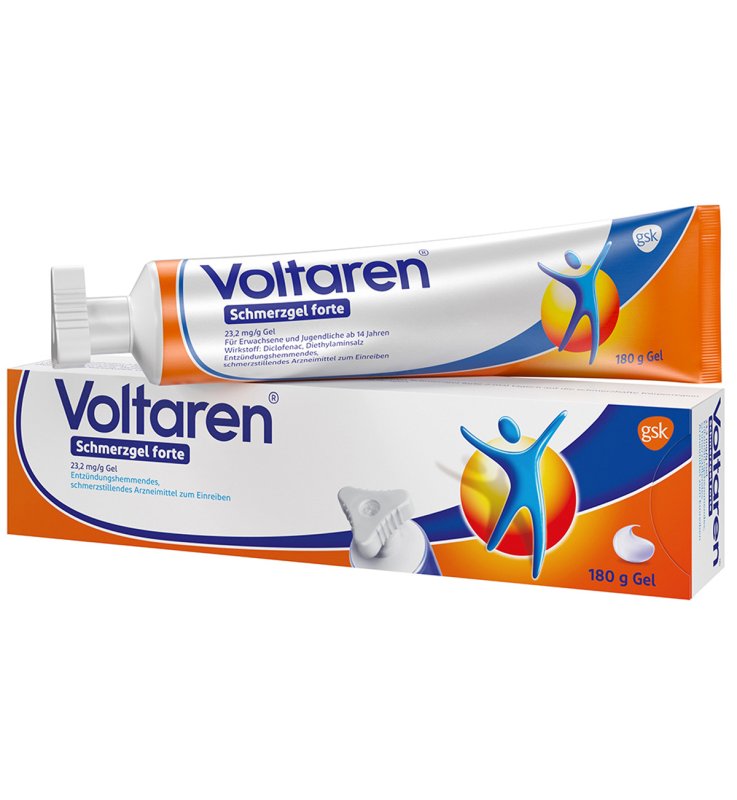 Voltaren Emulgel 2% | Diclofenac Gel Dolore Articolare Muscolare 180 g