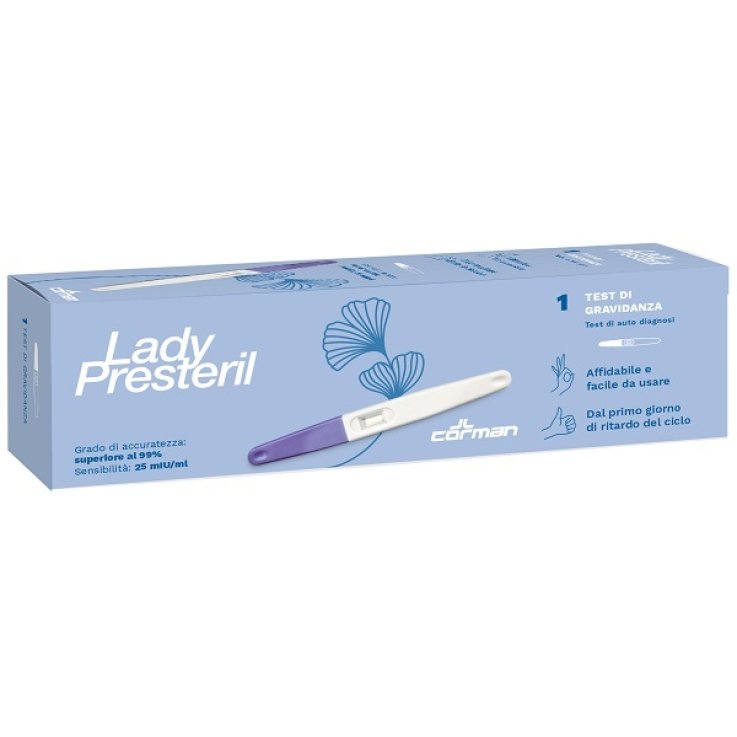 TEST DI GRAVIDANZA LADY 1 PEZZO TEST DI GRAVIDANZA LADY 1 PEZZO