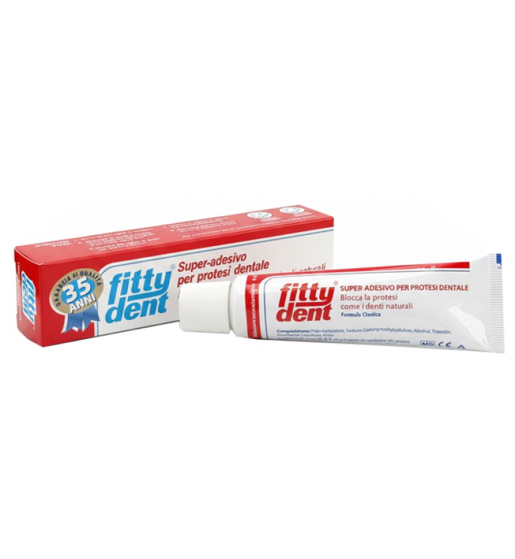 FITTYDENT PASTA CLASSICA SUPER ADESIVO PER PROTESI DENTALE 40 G