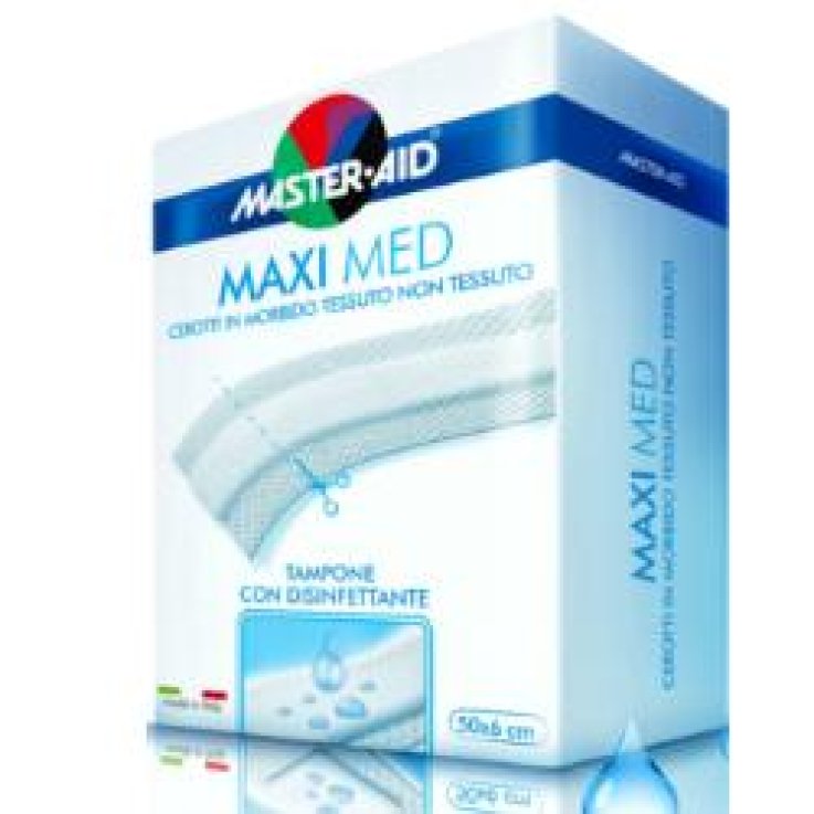 CEROTTO MASTER-AID MAXIMED STRISCE TAGLIATE 50X8 CEROTTO MASTER-AID MAXIMED STRISCE TAGLIATE 50X8