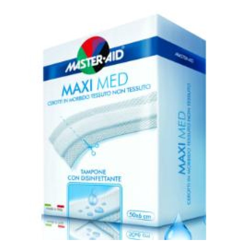 CEROTTO MASTER-AID MAXIMED STRISCE TAGLIATE 50X8