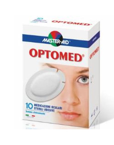 GARZA OCULARE MEDICATA MASTER-AID OPTOMED SUPER 5 PEZZI