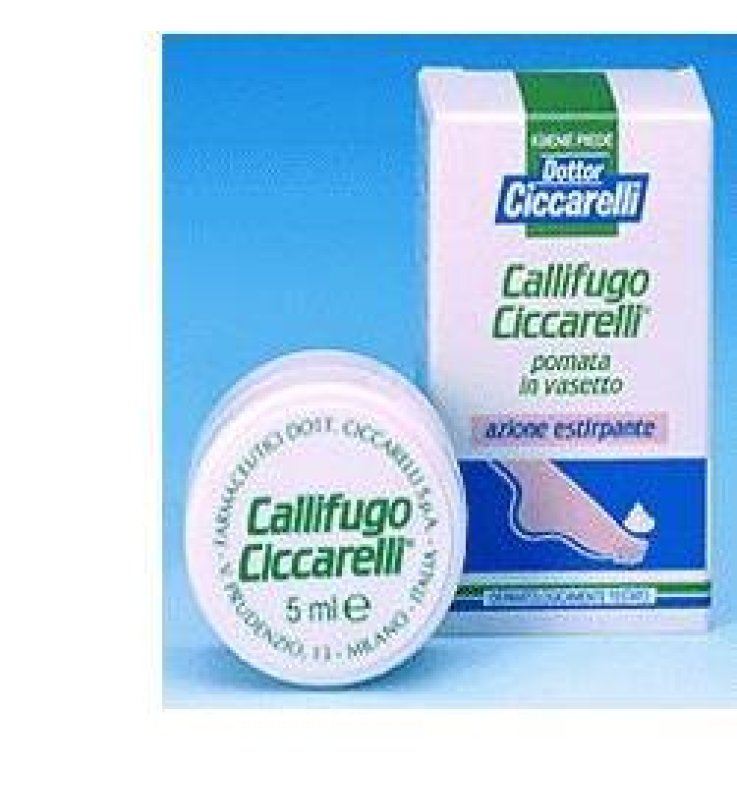 CALLIFUGO IN POMATA PER ESTIRPARE CALLI IGIENEPIEDE CONFEZIONE IN VASO DA 5ML