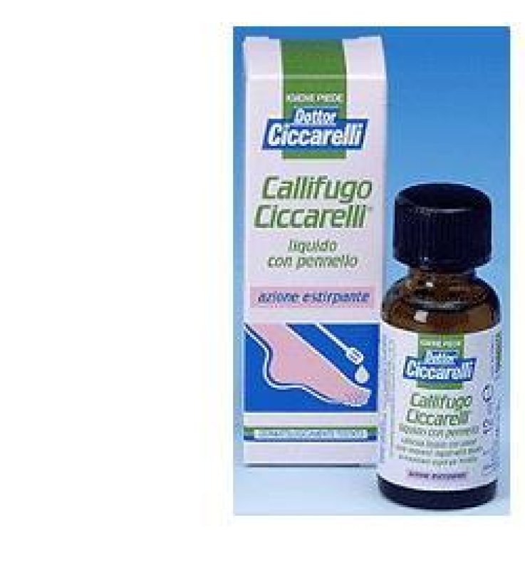 CALLIFUGO CICCARELLI LIQUIDO CON PENNELLO PER RIMOZIONE CALLLI 12 ML