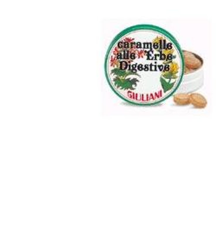 CARAMELLE DIGESTIVE GIULIANI CON ZUCCHERO CARAMELLE DIGESTIVE GIULIANI CON ZUCCHERO