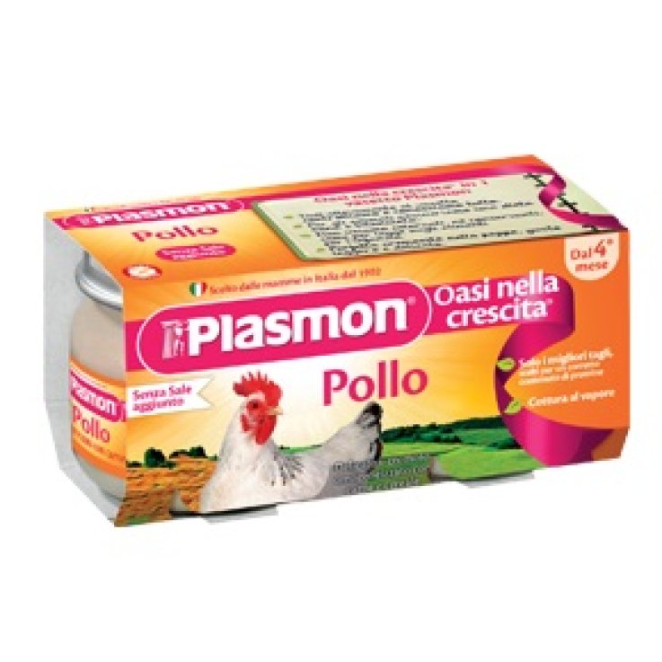 PLASMON OMOGENEIZZATO POLLO 80 G X 2 PEZZI PLASMON OMOGENEIZZATO POLLO 80 G X 2 PEZZI