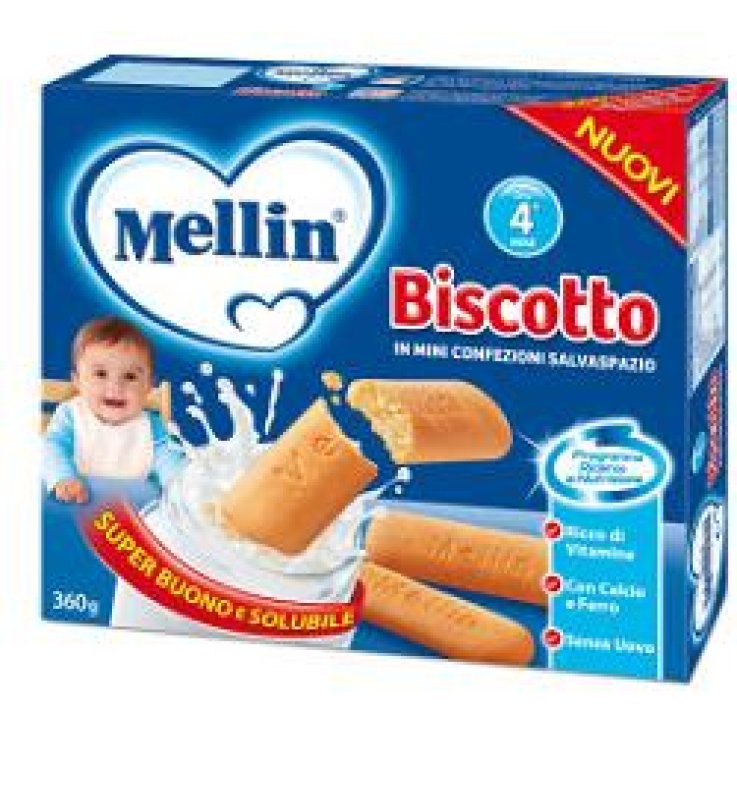 MELLIN BISCOTTO 360 G 12 PEZZI