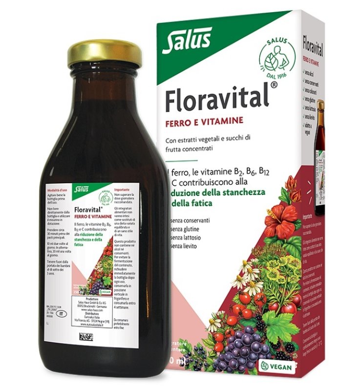 FLORAVITAL-FERRO S/GLUT 250ML