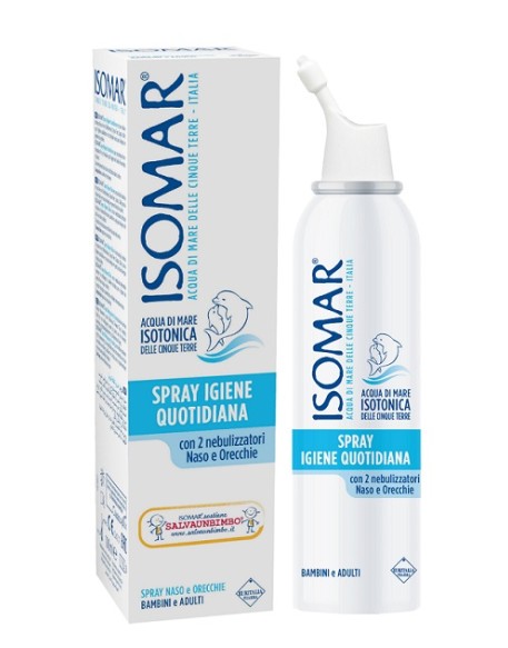 SOLUZIONE ACQUA DI MARE ISOMAR SPRAY IGIENE QUOTIDIANA 100 ML