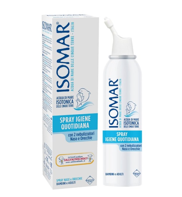SOLUZIONE ACQUA DI MARE ISOMAR SPRAY IGIENE QUOTIDIANA 100 ML