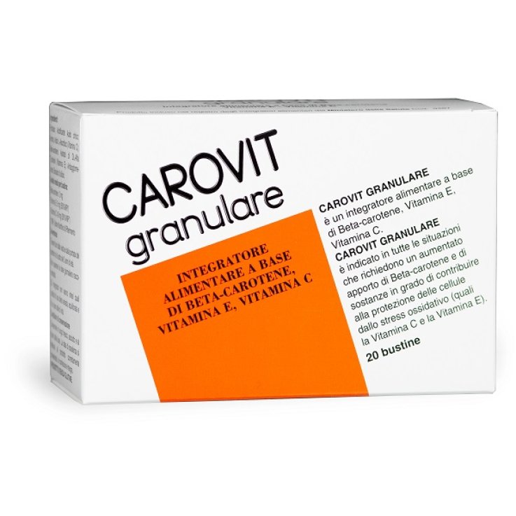 CAROVIT GRANULARE 20 BUSTINE CAROVIT GRANULARE 20 BUSTINE