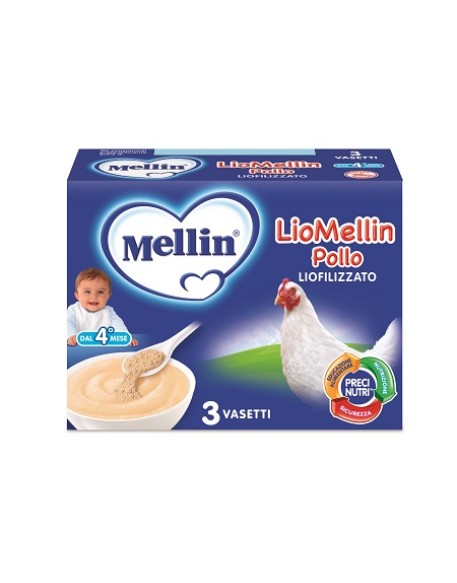 LIOMELLIN POLLO LIOFILIZZATO 10 G 3 PEZZI