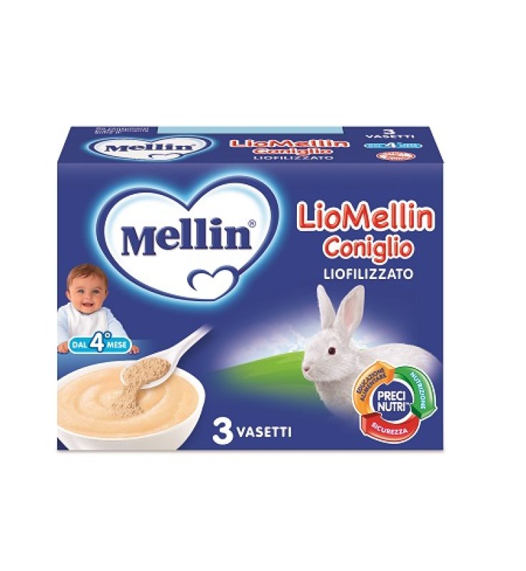 LIOMELLIN CONIGLIO LIOFILIZZATO 10 G 3 PEZZI