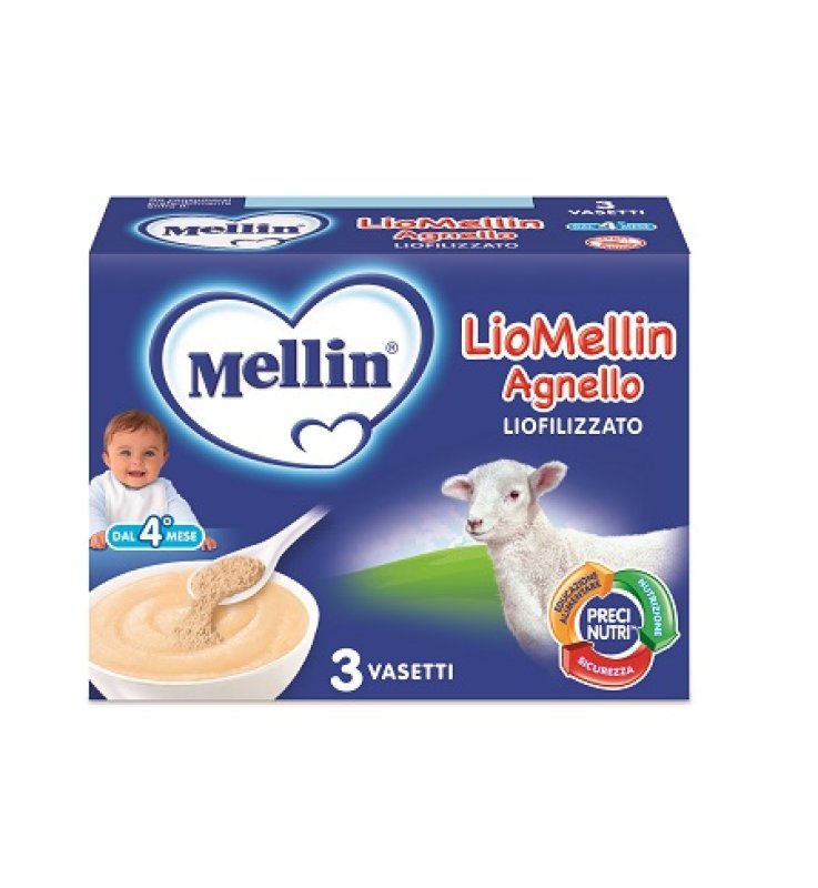 LIOMELLIN AGNELLO LIOFILIZZATO 10 G 3 PEZZI