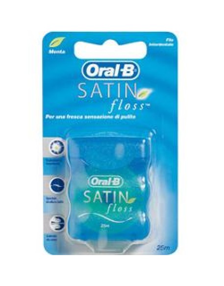 ORALB SATIN FLOSS 25MT