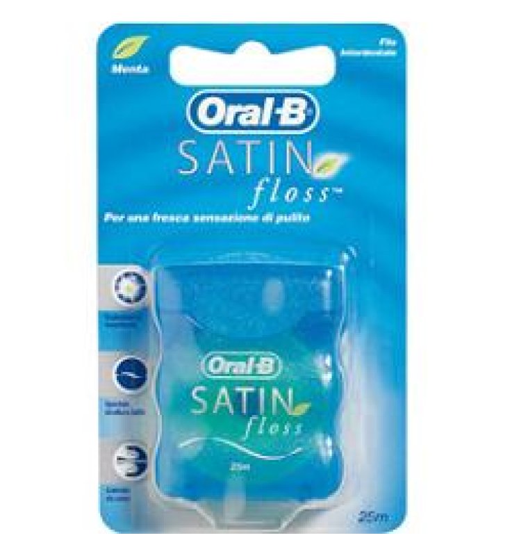 ORALB SATIN FLOSS 25MT