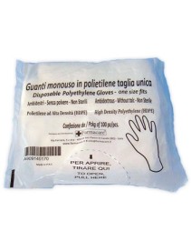 GUANTI Monouso PVC 100pzF/CARE