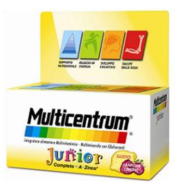 MULTICENTRUM JUNIOR 30 COMPRESSE MASTICABILI