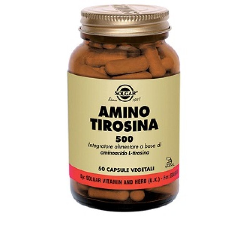 AMINO TIROSINA 500 50 CAPSULE VEGETALI AMINO TIROSINA 500 50 CAPSULE VEGETALI