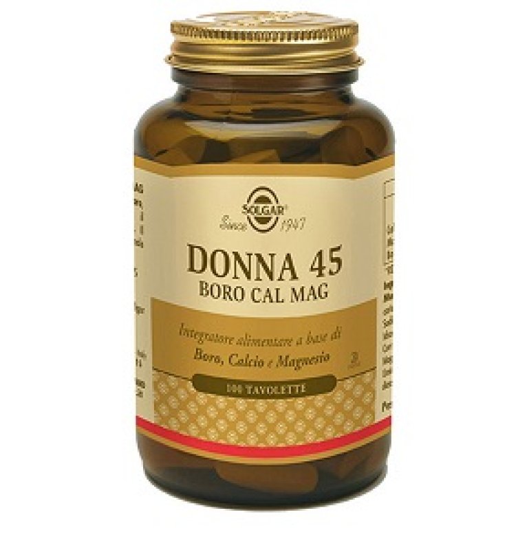 DONNA 45 BORO CAL MAG 100 TAVOLETTE
