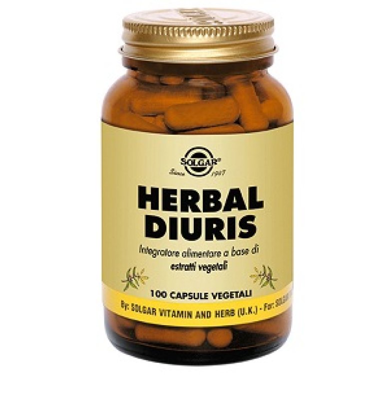 HERBAL DIURIS 100VEGICPS SOLGAR<