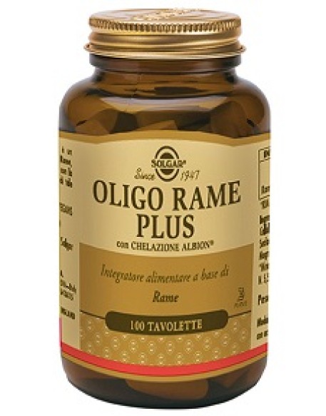 OLIGO RAME PLUS 100TAV SOLGAR