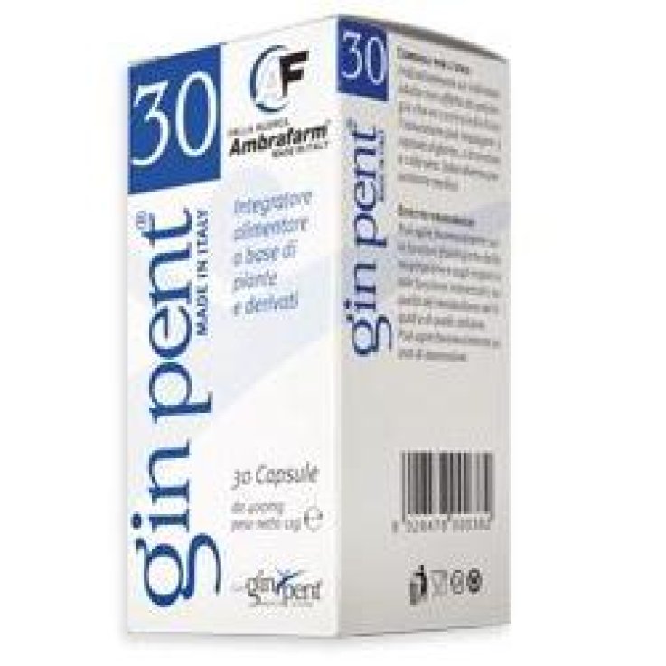 GINPENT 30CPS 400MG GINPENT 30CPS 400MG