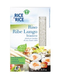 R&R Riso Lungo Ribe Bianco 1Kg