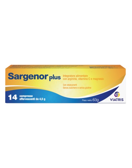 SARGENOR PLUS 14 COMPRESSE