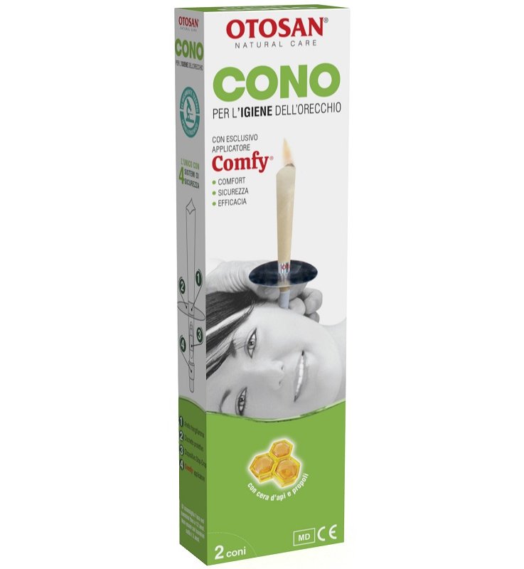 OTOSAN CONO PER L'IGIENE DELLE ORECCHIE OTOSAN+PROPOLI 2 PEZZI