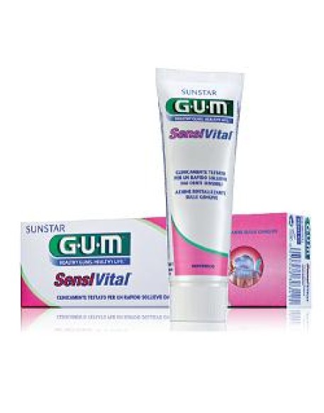 GUM SENSIVITAL GEL DENTIF 75ML