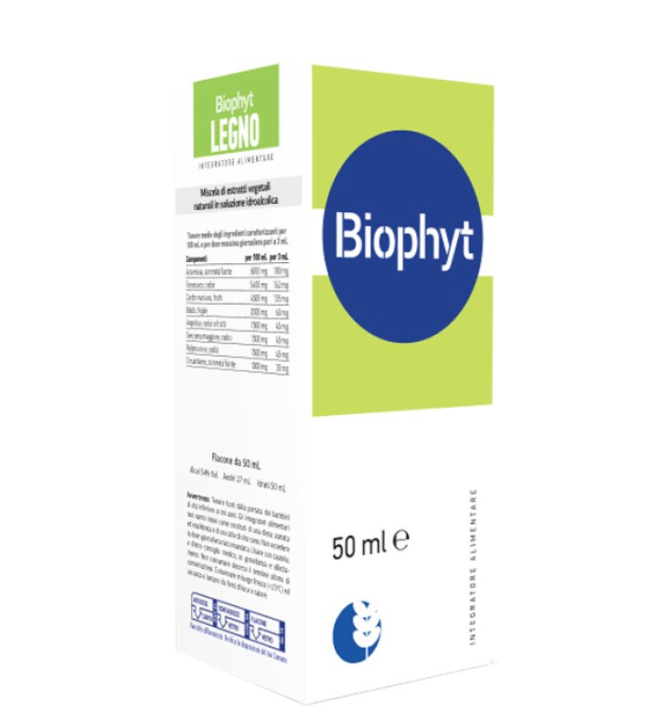 BIOPHYT LEGNO 50 ML SOLUZIONE IDROALCOLICA BIOPHYT LEGNO 50 ML SOLUZIONE IDROALCOLICA