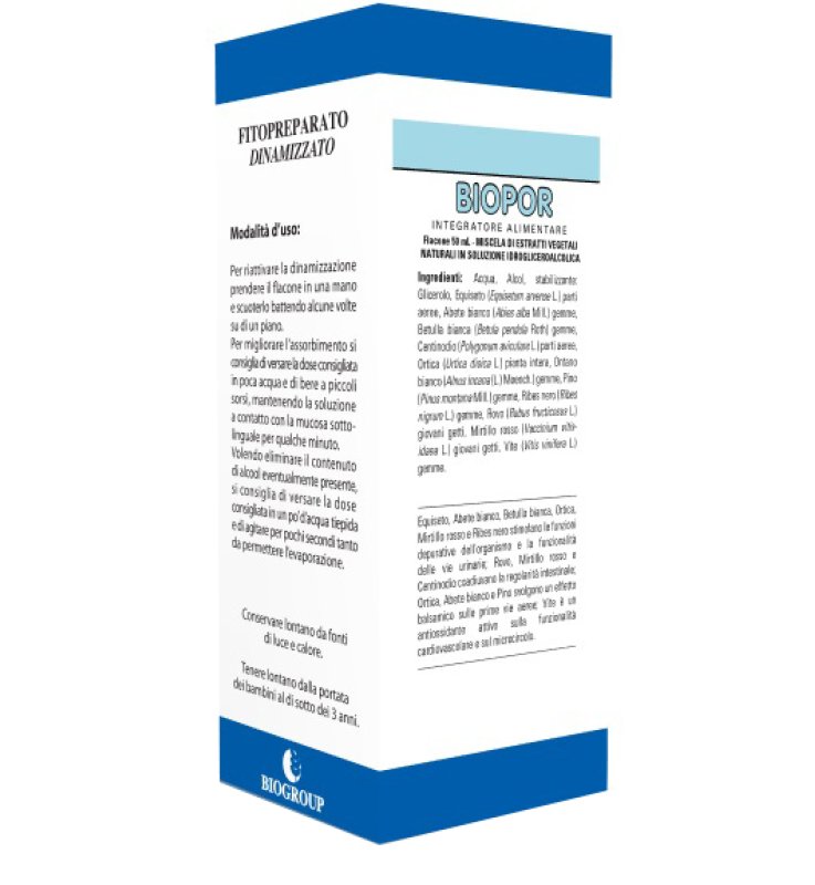 BIOPOR 50 ML SOLUZIONE IDROALCOLICA
