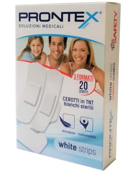 PRONTEX CER WHITE STRIPS 20PZ